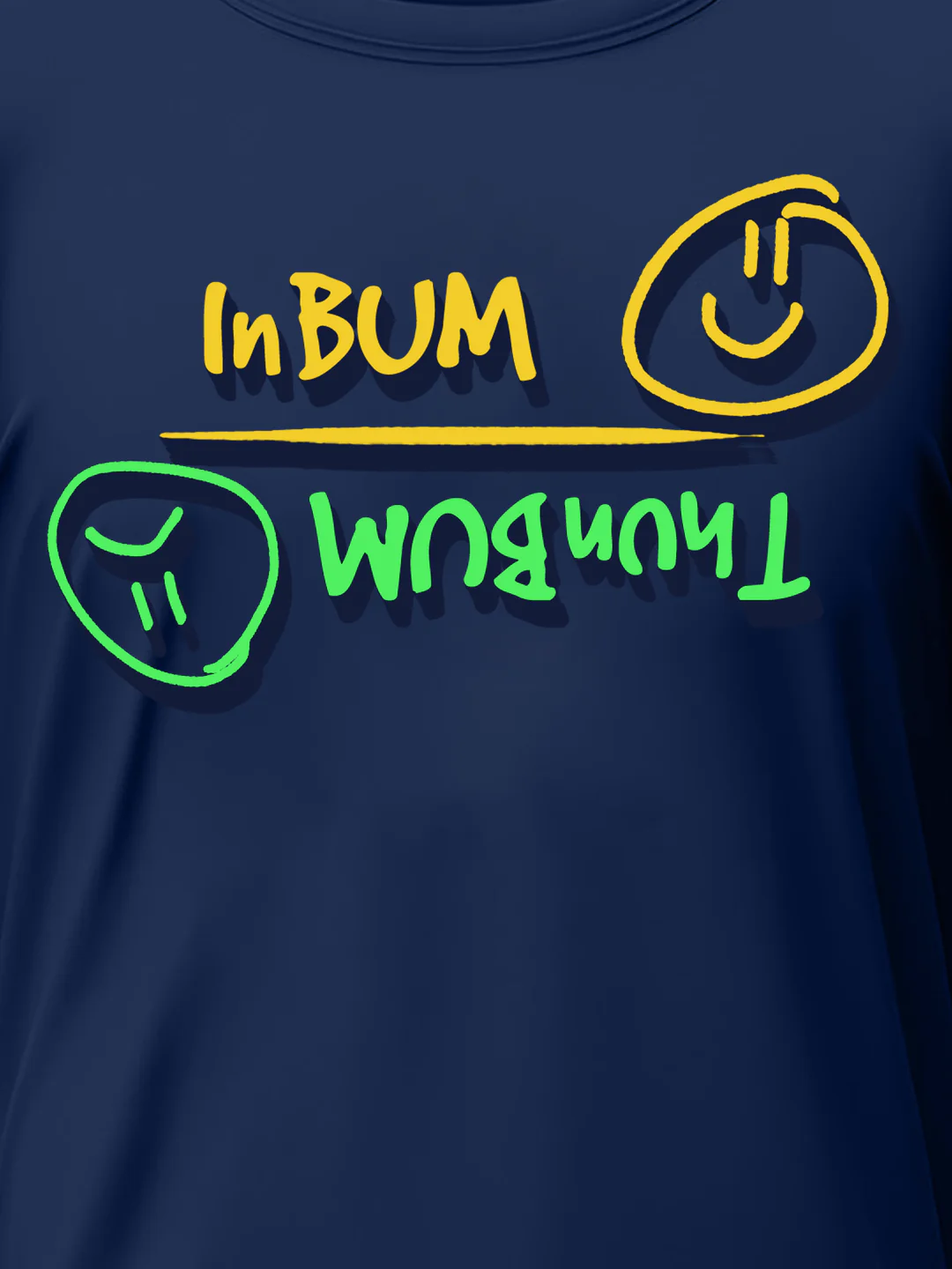 Navy Blue Inbum Thunbum - Back Icon